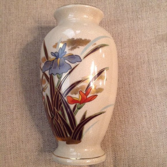 Handmade Other - Japanese Satsuma Vase Sadek